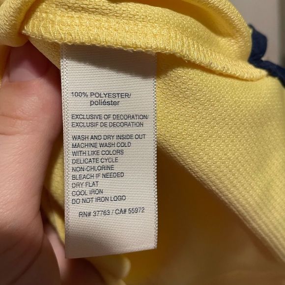 Yellow Rafaella Weekend Golf Collared Shirt - Picture 3 of 5